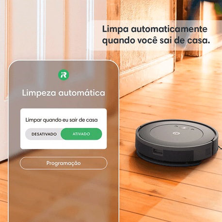 Robô Aspirador de Pó e Passa-Pano Inteligente Bivolt Roomba